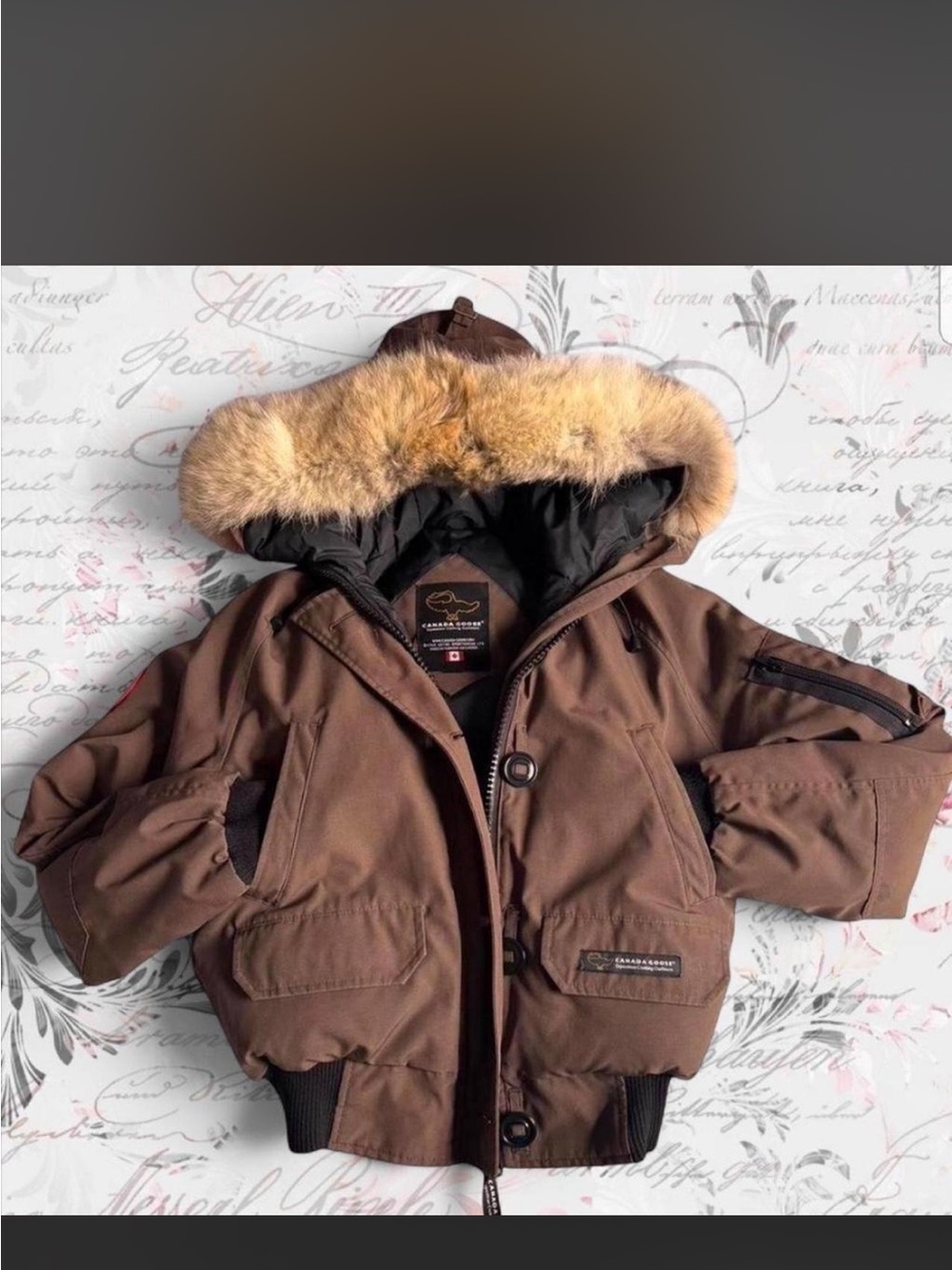 Canada Goose Brown Chilliwack bomber